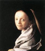 Portrait of a Young Woman Jan Vermeer